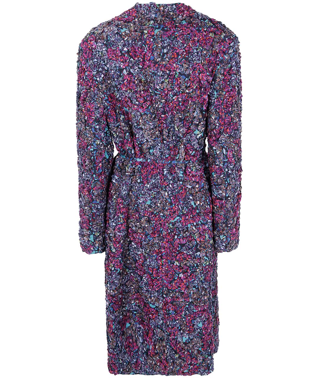 DRIES VAN NOTEN Мульти купровое пальто, фото 4