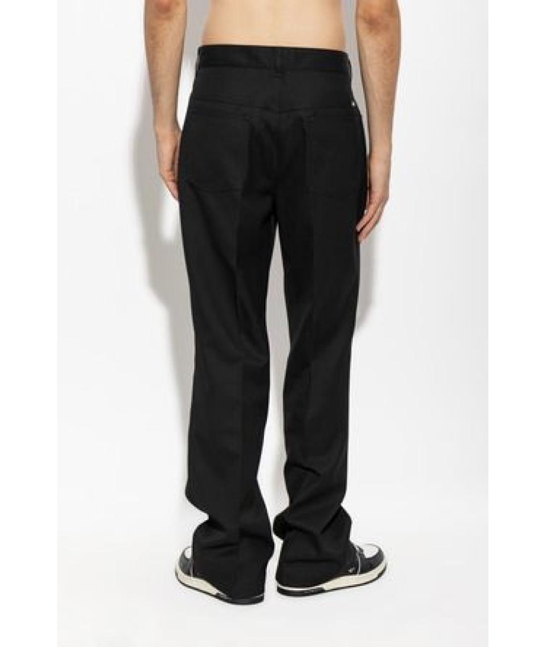 AMIRI Черные полиэстеровые повседневные брюки, фото 4
