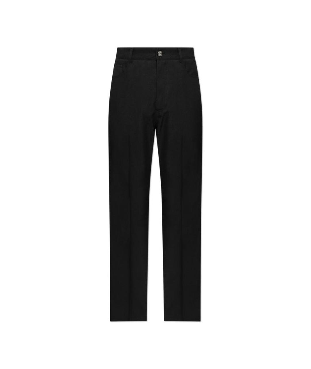 AMIRI Черные полиэстеровые повседневные брюки, фото 1
