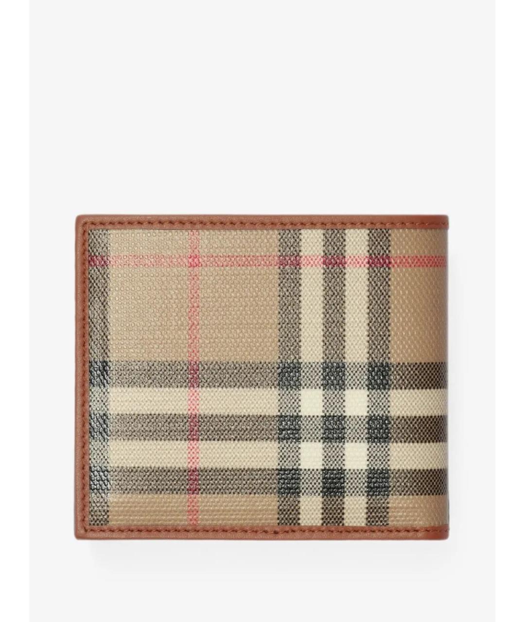 BURBERRY Бежевый кошелек, фото 2