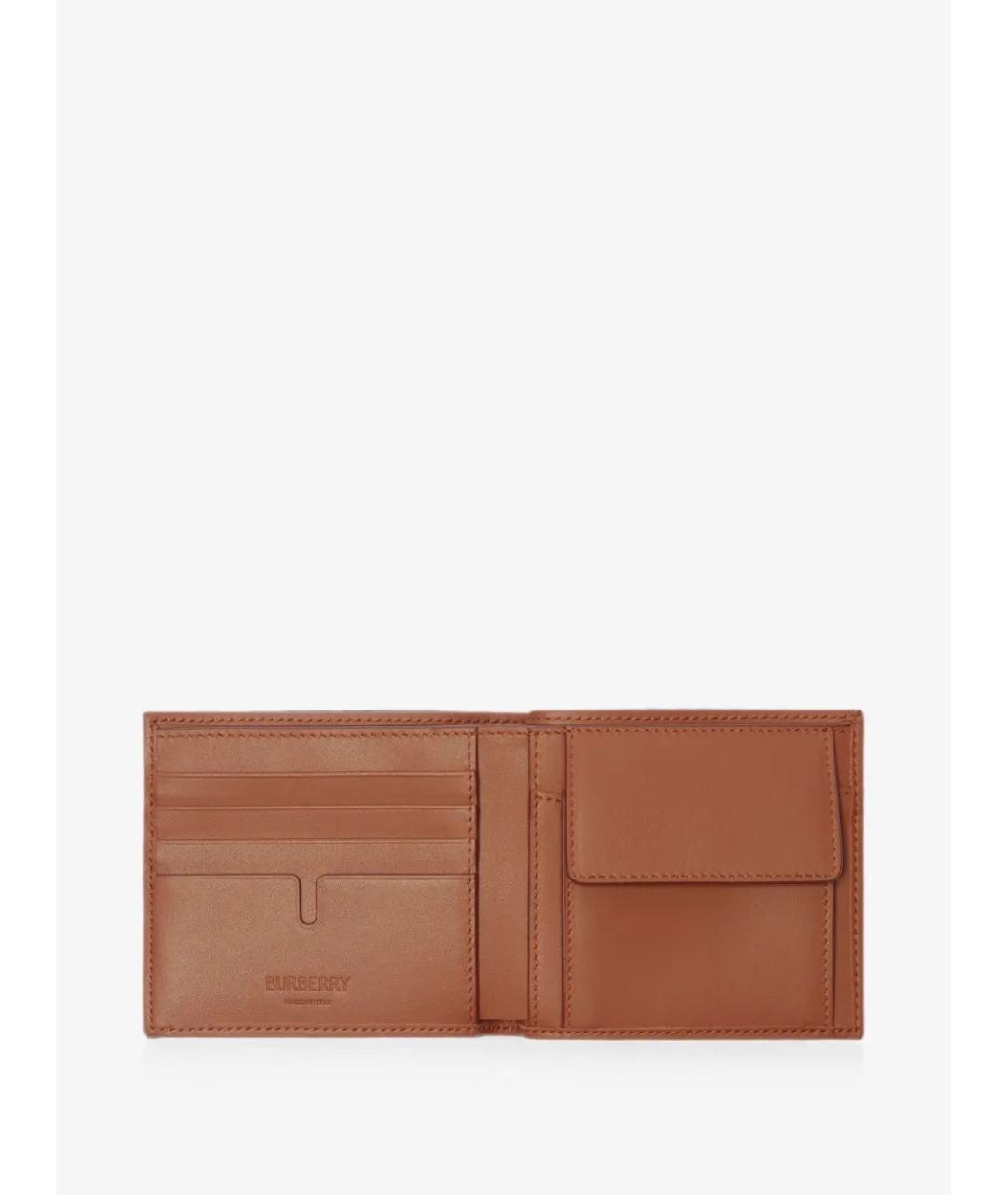 BURBERRY Бежевый кошелек, фото 3
