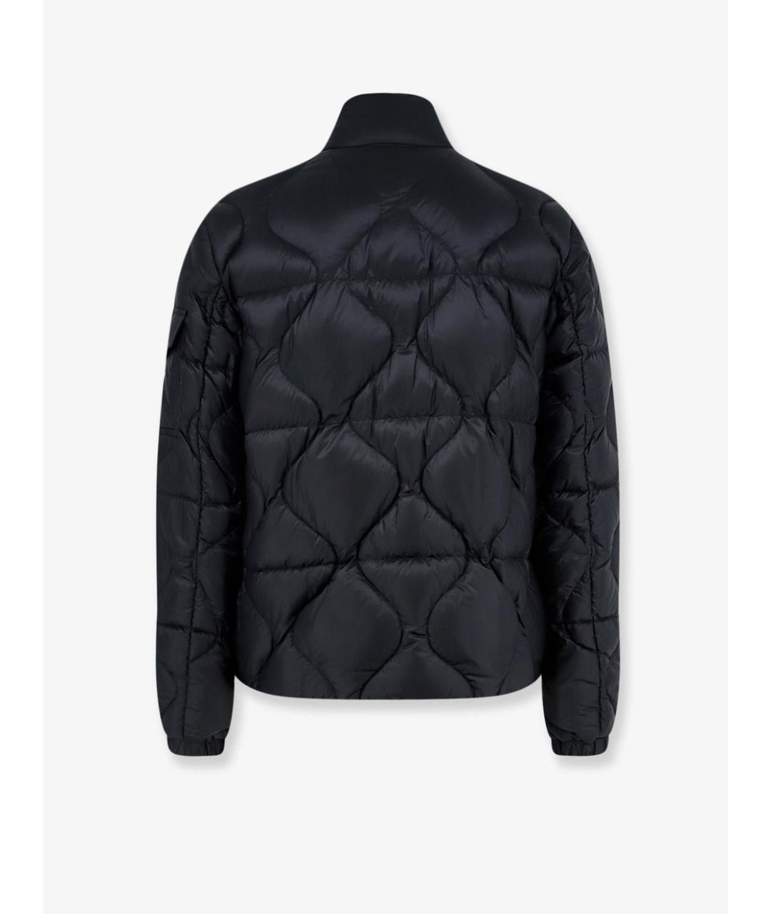 MONCLER Черная полиамидовая куртка, фото 2