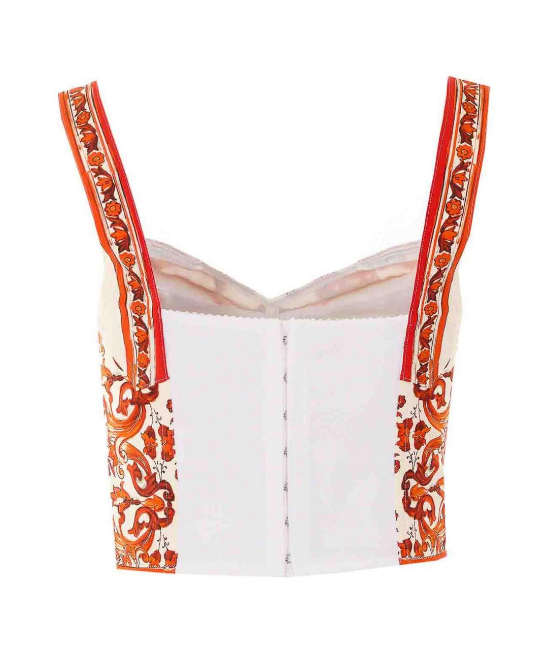 DOLCE&GABBANA Мульти полиамидовая майка, фото 2