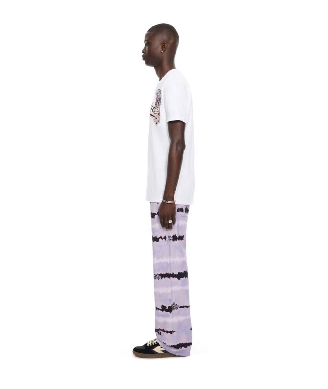 OFF-WHITE Белая хлопковая футболка, фото 2