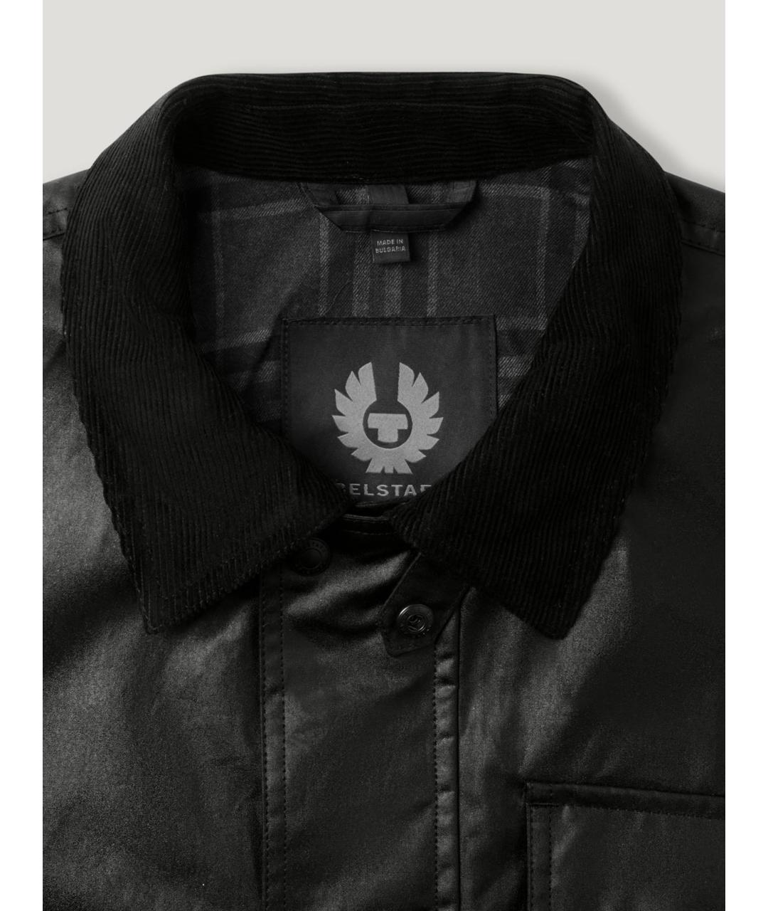 BELSTAFF Черная хлопковая куртка, фото 5