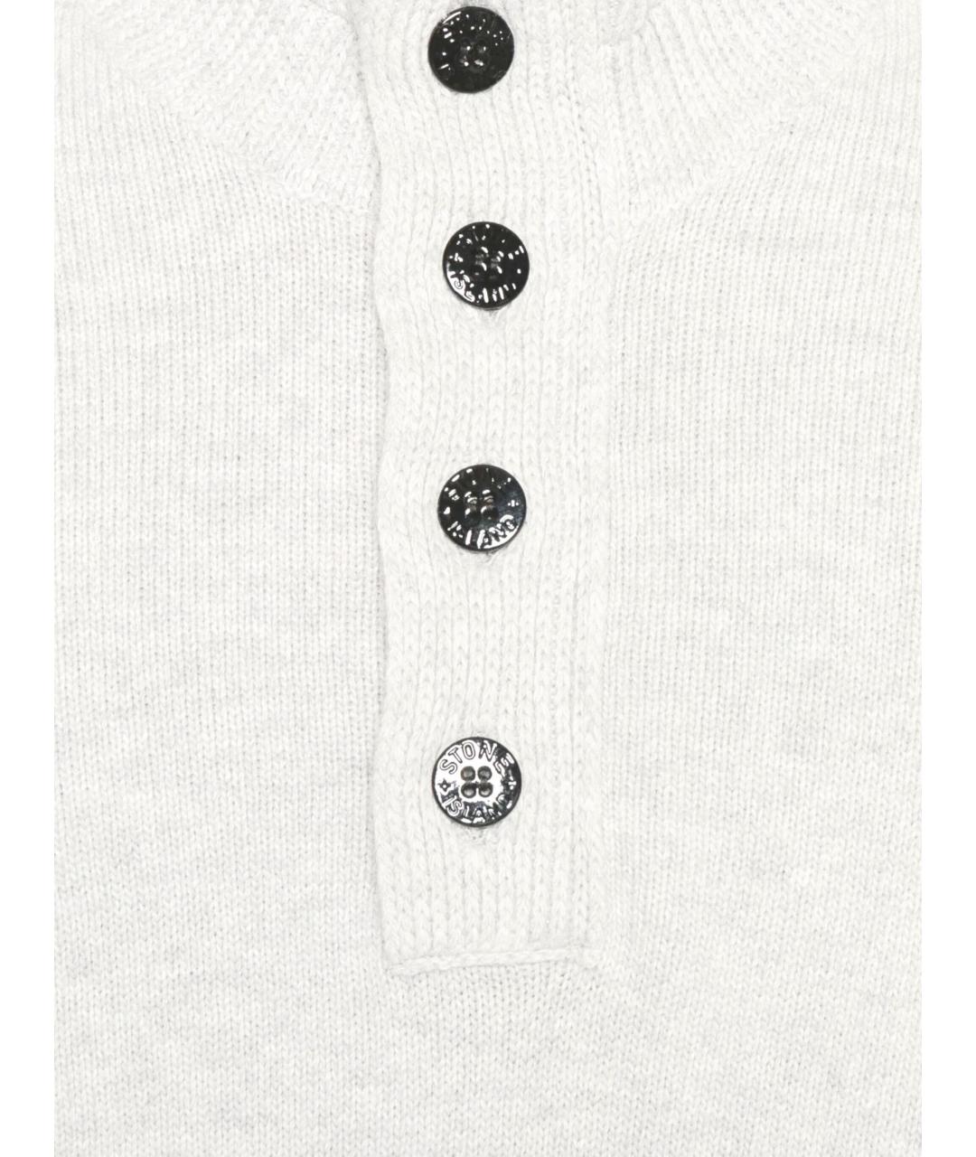 STONE ISLAND Белый джемпер / свитер, фото 2