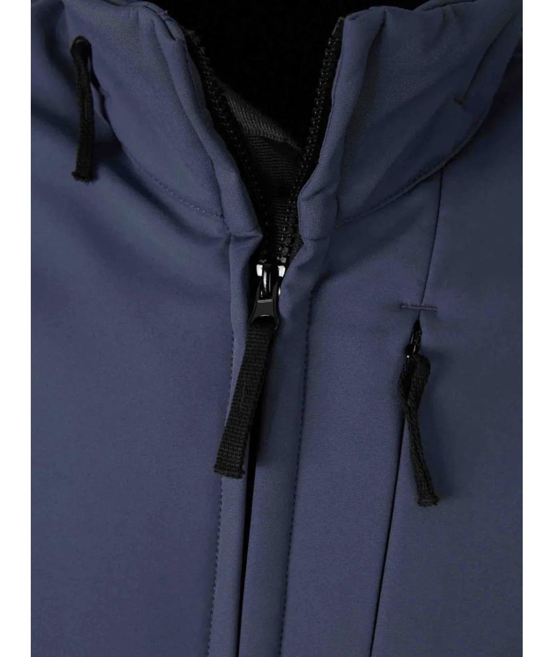 STONE ISLAND Синяя полиамидовая куртка, фото 3