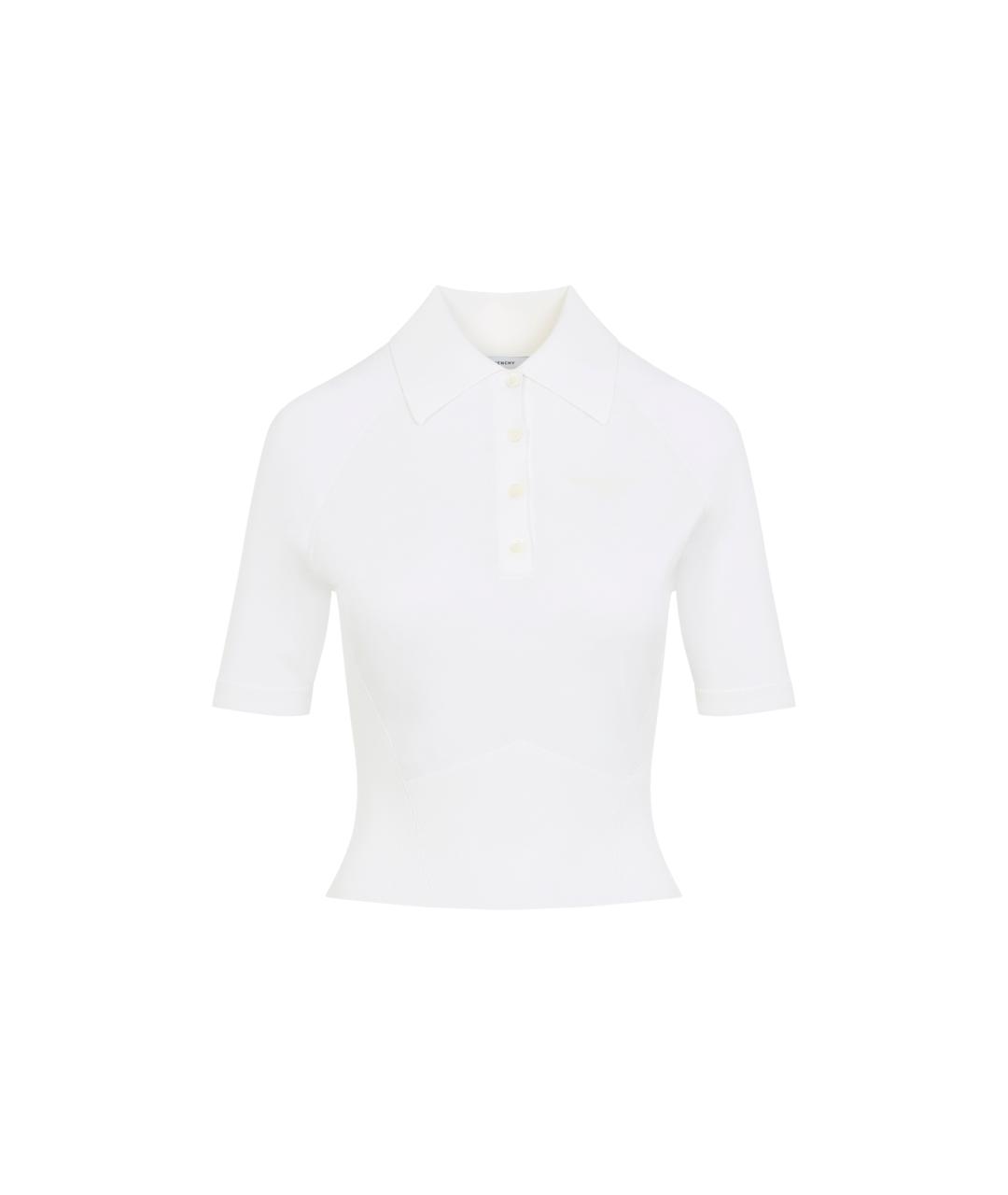 GIVENCHY Белая хлопковая футболка, фото 1