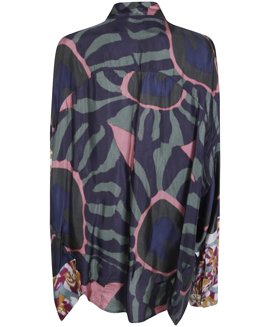 DRIES VAN NOTEN Мульти вискозная рубашка, фото 2