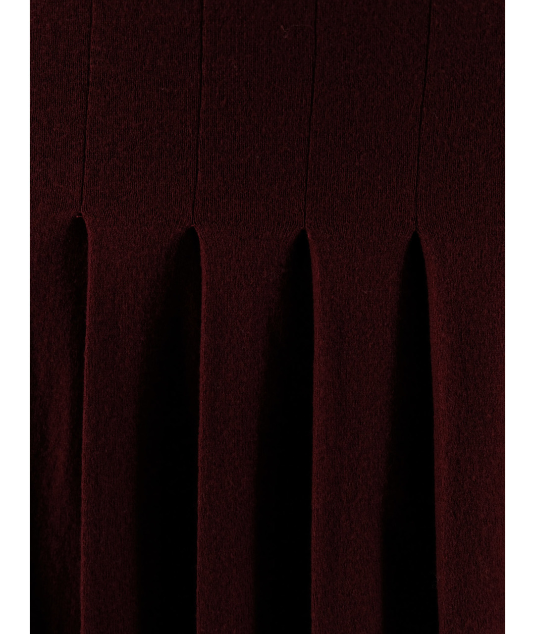 STELLA MCCARTNEY Бордовая шерстяная юбка макси, фото 4