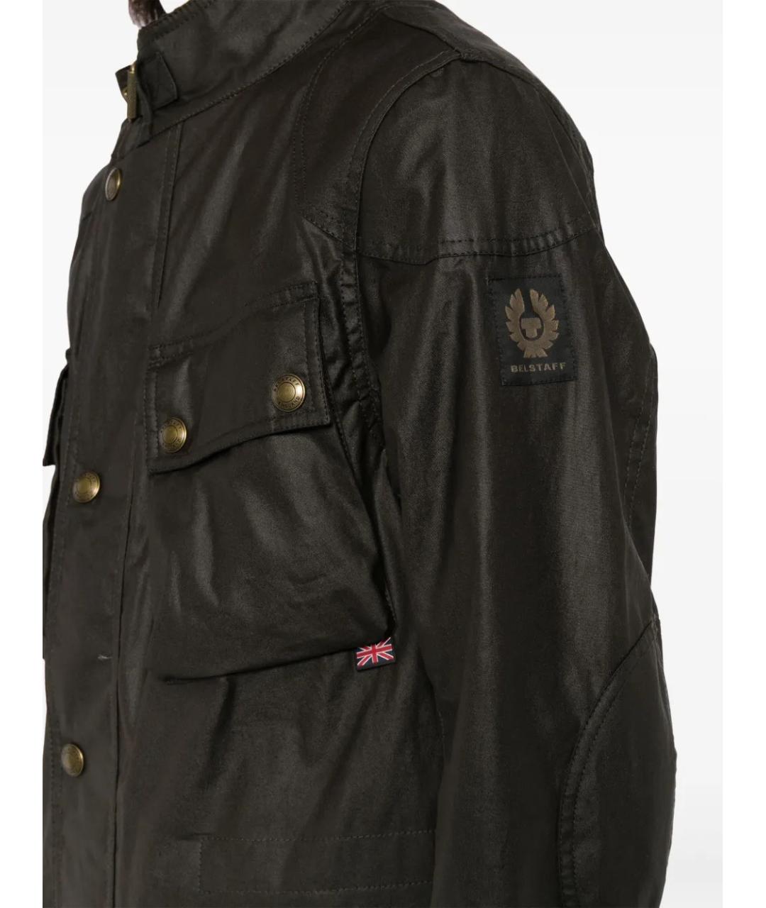 BELSTAFF Черная хлопковая куртка, фото 5