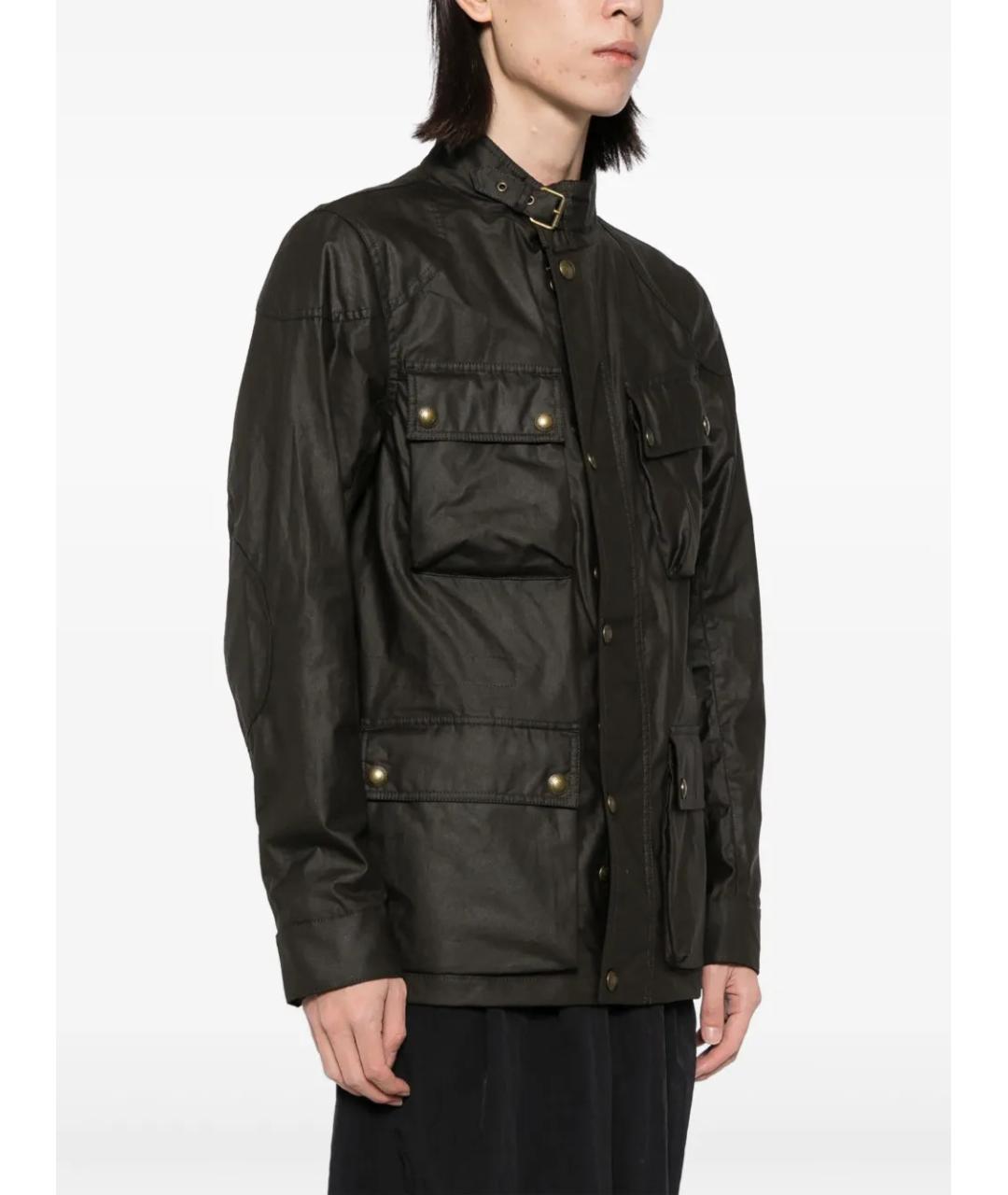 BELSTAFF Черная хлопковая куртка, фото 3
