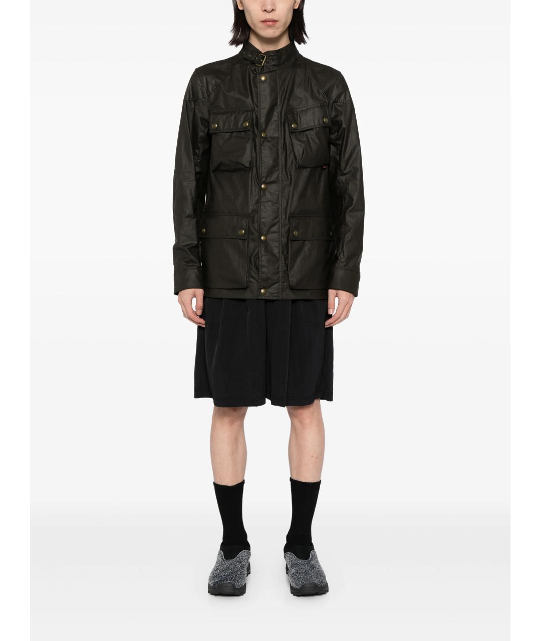 BELSTAFF Черная хлопковая куртка, фото 2