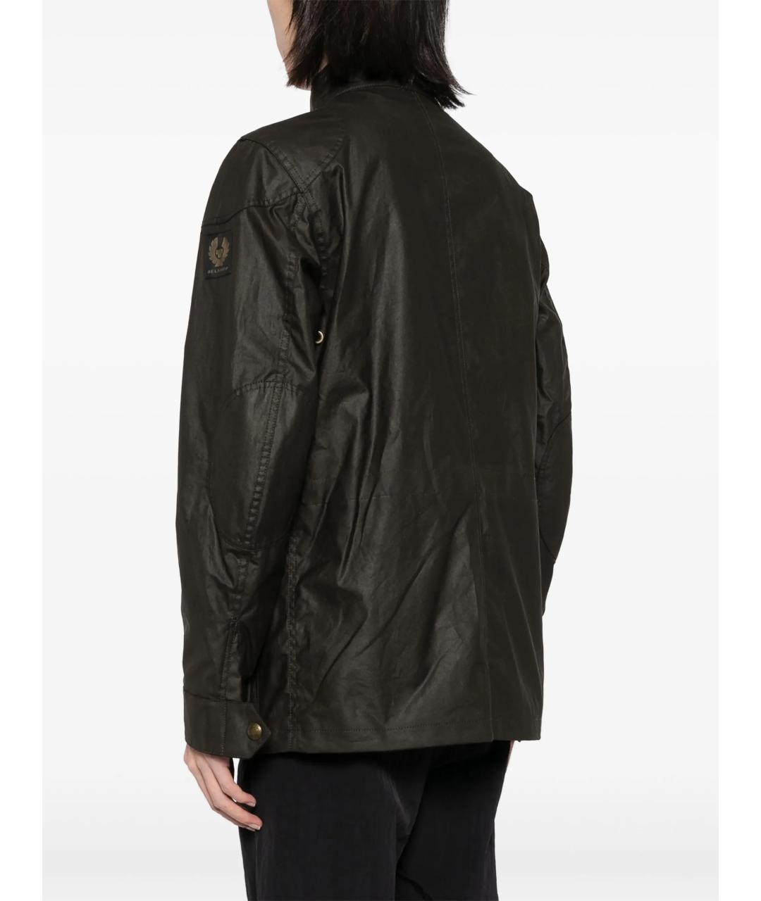 BELSTAFF Черная хлопковая куртка, фото 4