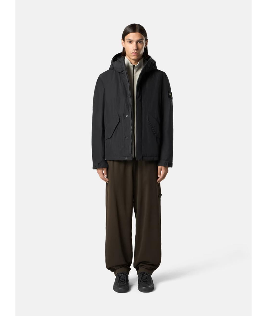 STONE ISLAND Синяя полиэстеровая парка, фото 2