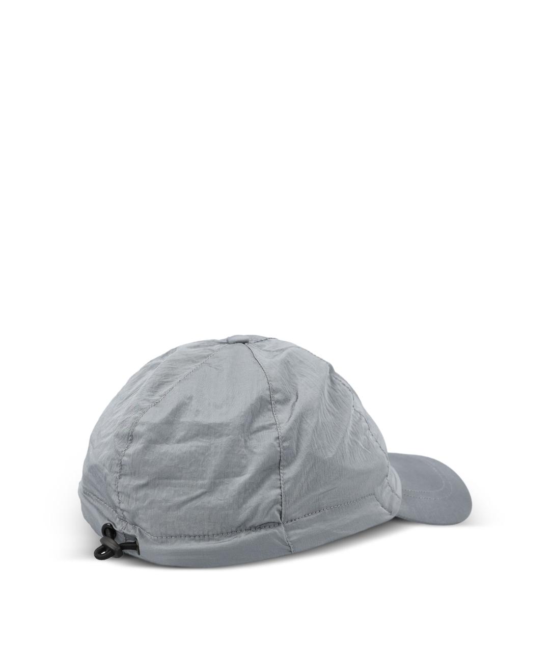 STONE ISLAND Серая синтетическая кепка/бейсболка, фото 4