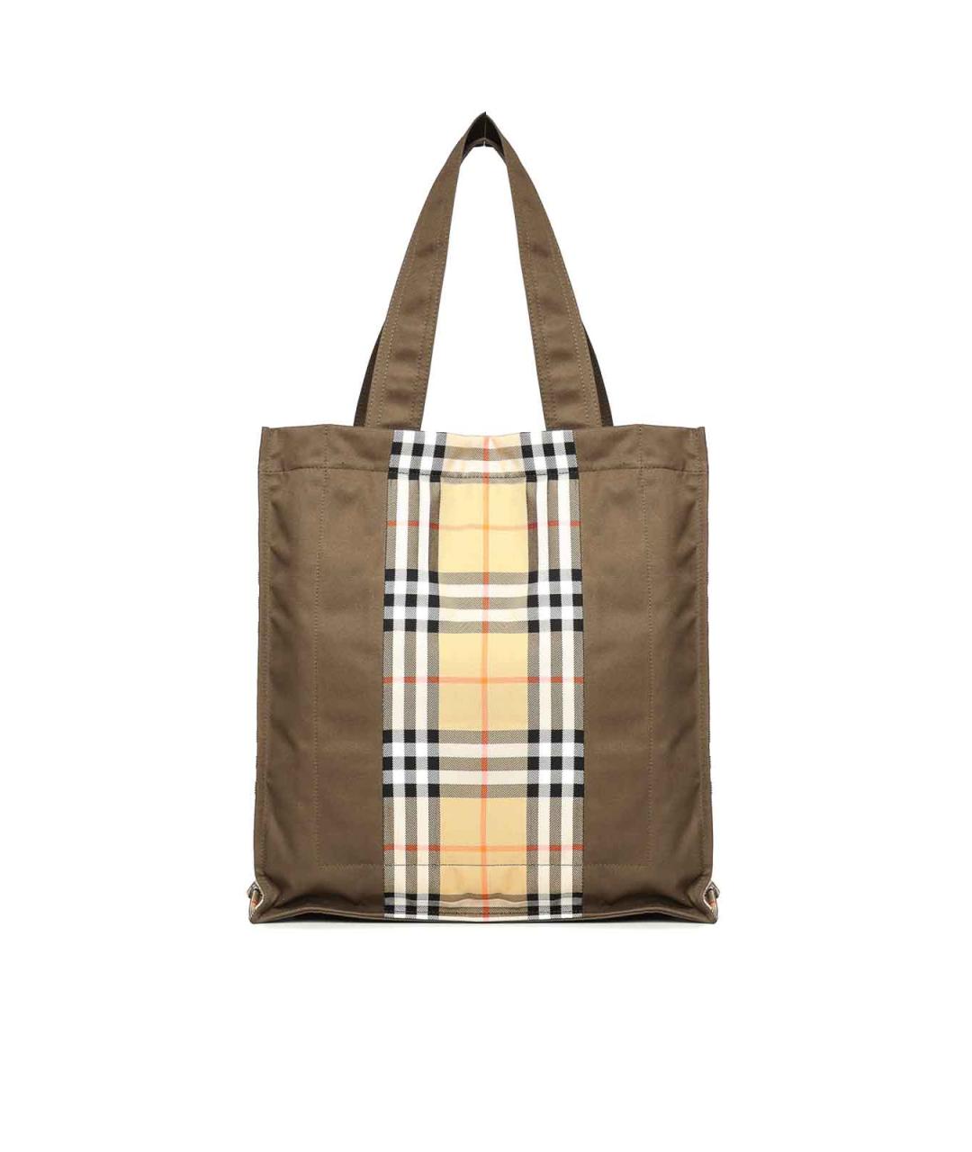 BURBERRY Мульти тканевая сумка тоут, фото 2