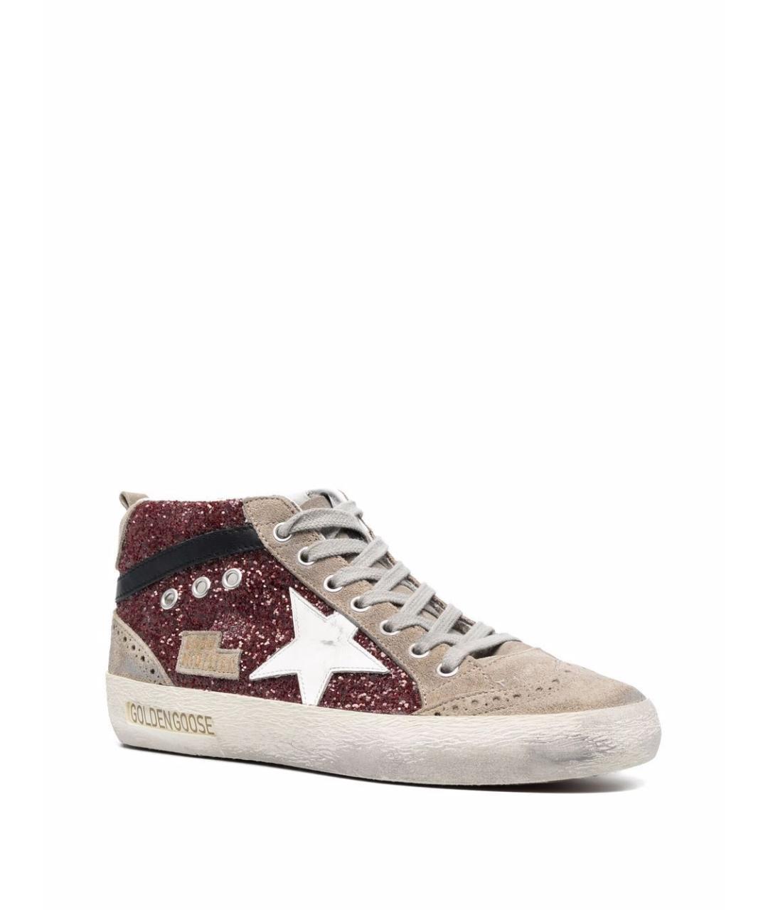GOLDEN GOOSE Мульти кожаные кеды, фото 2