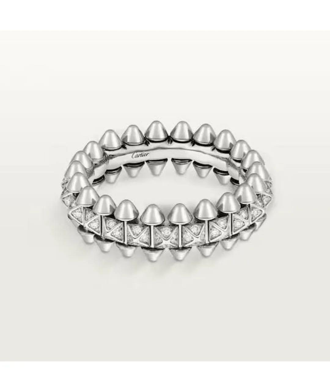 CARTIER Белое кольцо из белого золота, фото 5