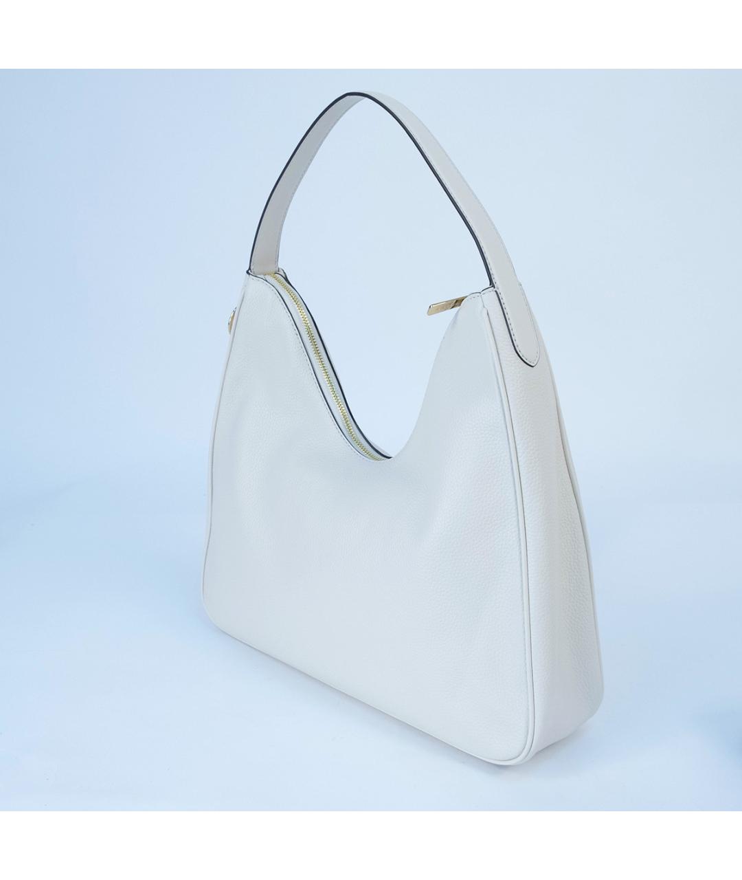 MICHAEL KORS Белая кожаная сумка тоут, фото 4