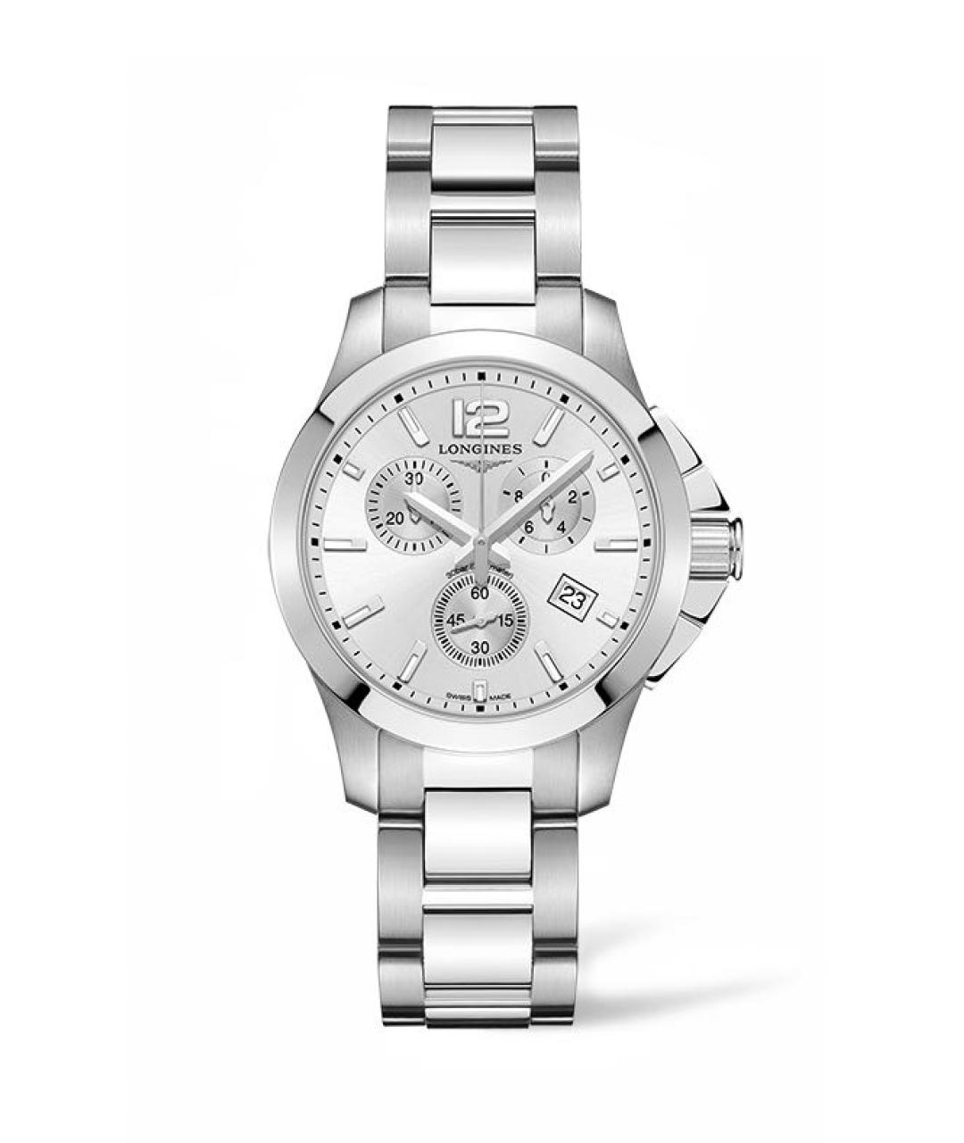 LONGINES Серые стеклянные часы, фото 6