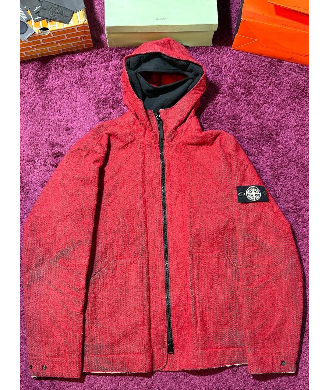 STONE ISLAND Красная куртка, фото 8