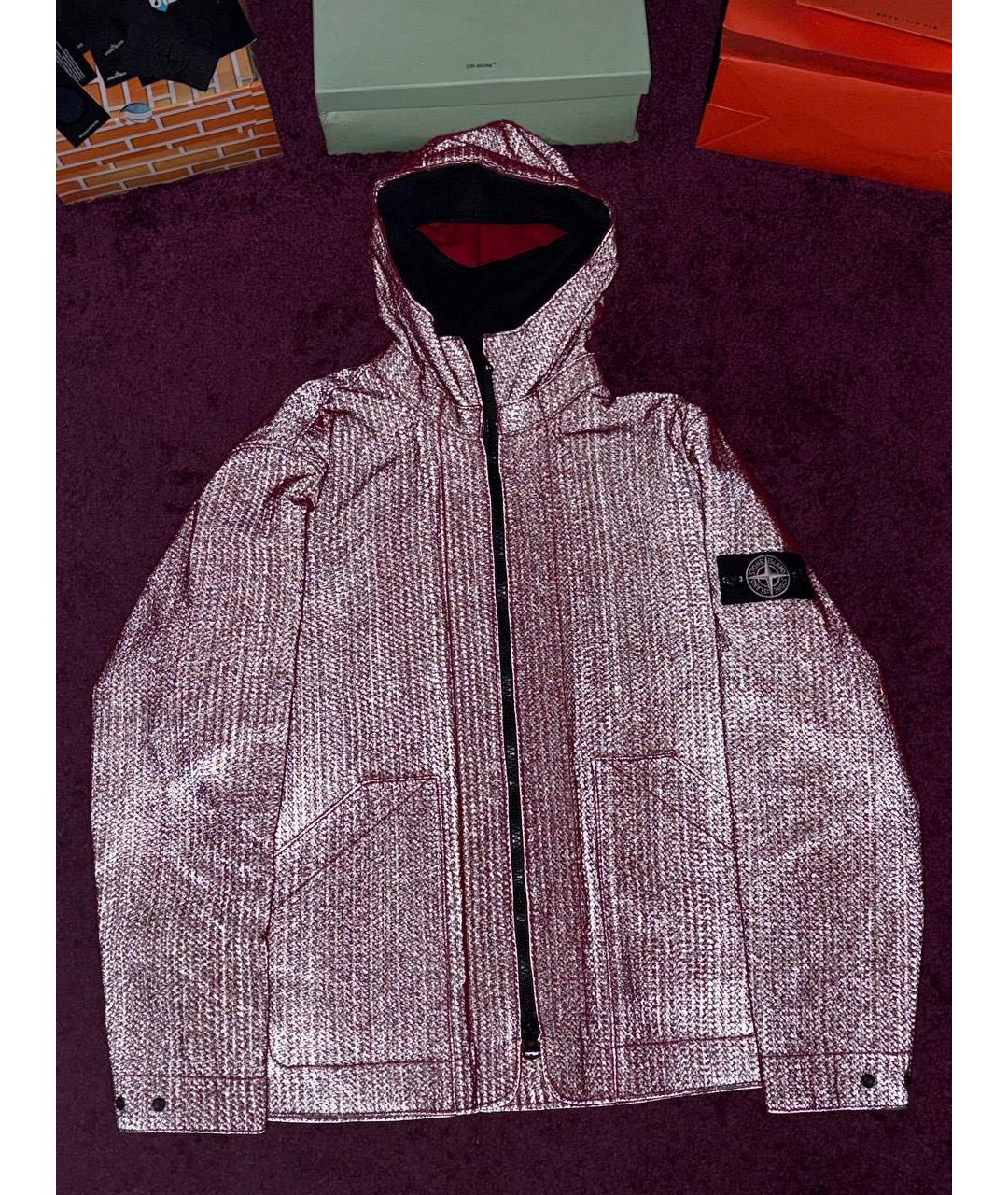 STONE ISLAND Красная куртка, фото 2