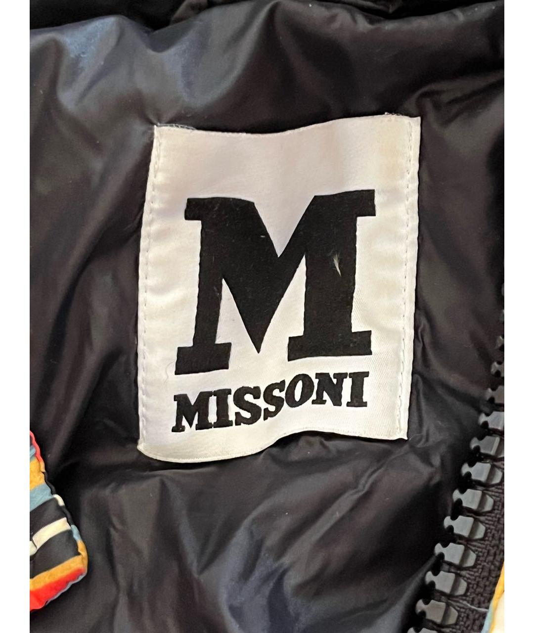 M MISSONI Оранжевый полиэстеровый пуховик, фото 6