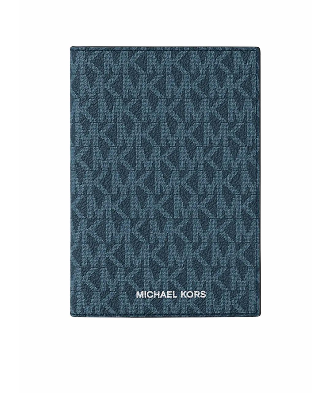 MICHAEL KORS Темно-синий кардхолдер, фото 1