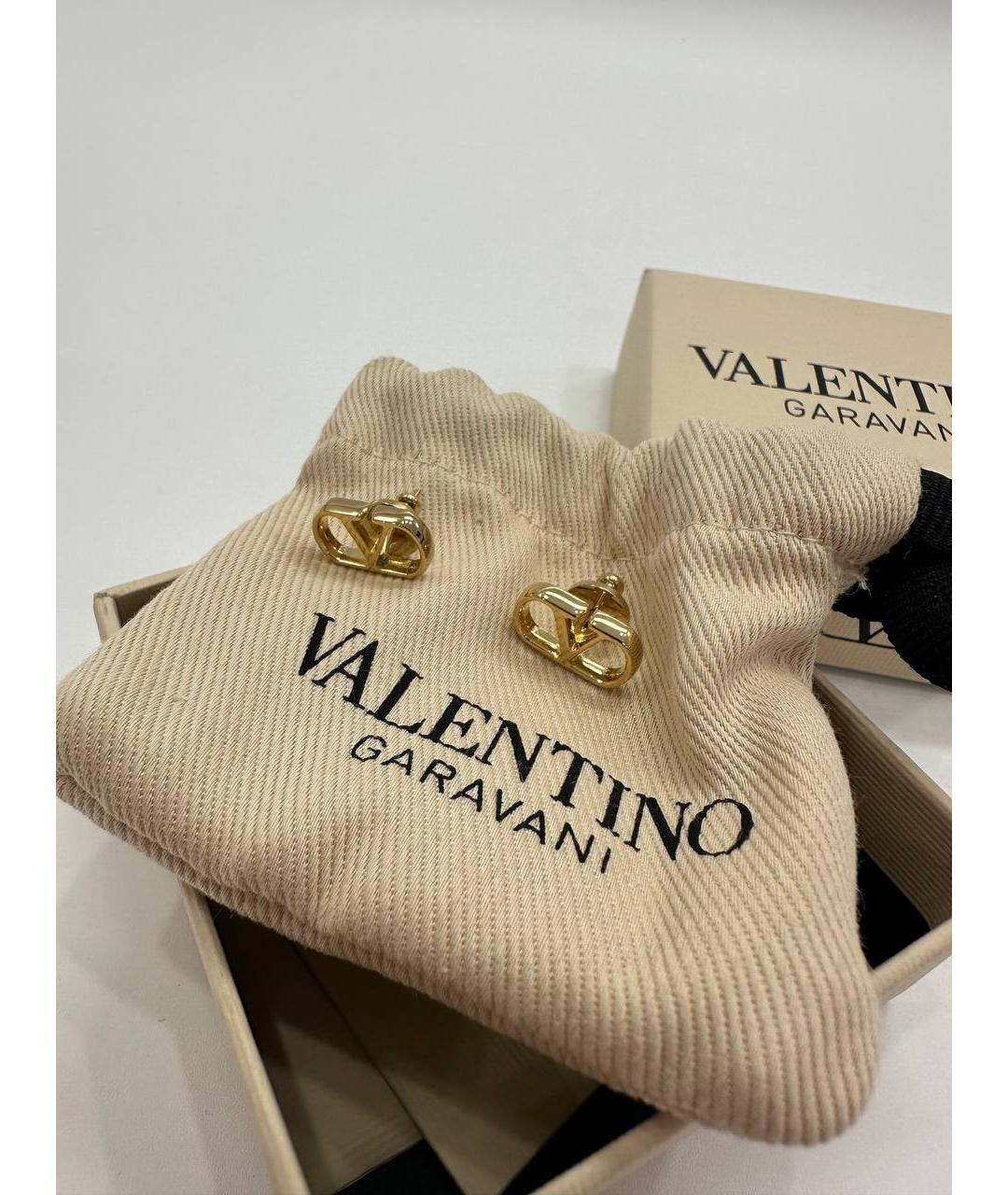 VALENTINO Золотые серьги, фото 7