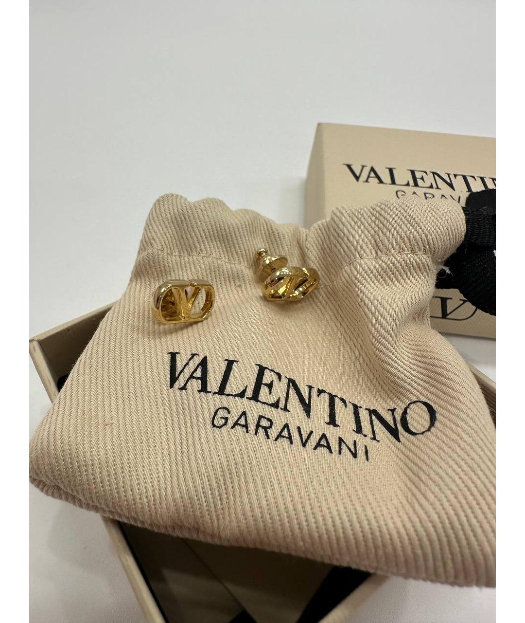 VALENTINO Золотые серьги, фото 4