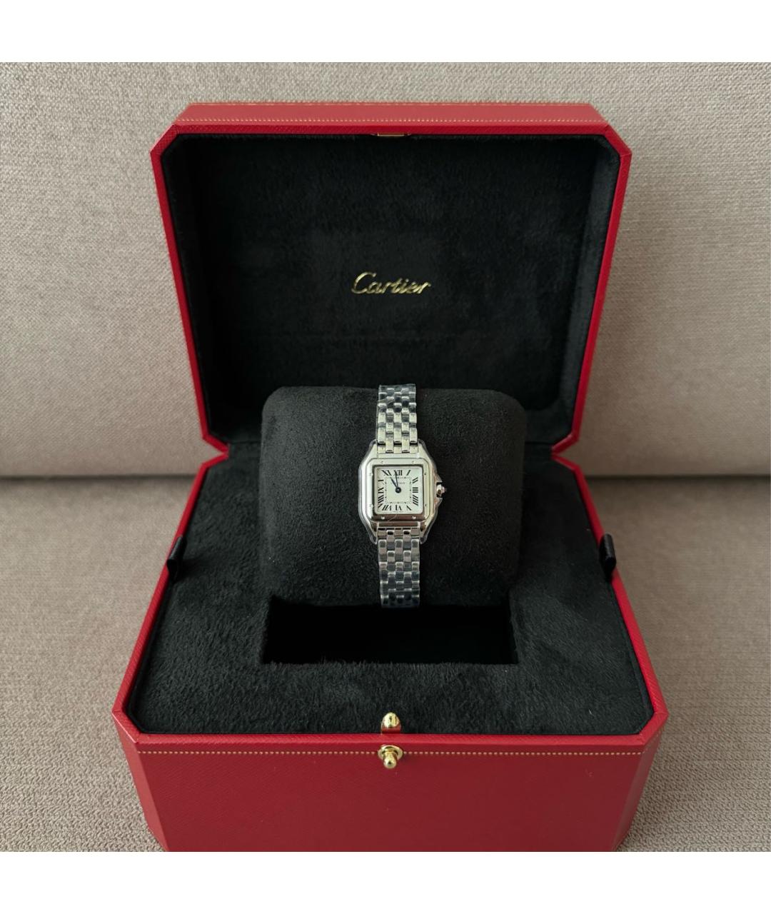CARTIER Серебряные металлические часы, фото 2