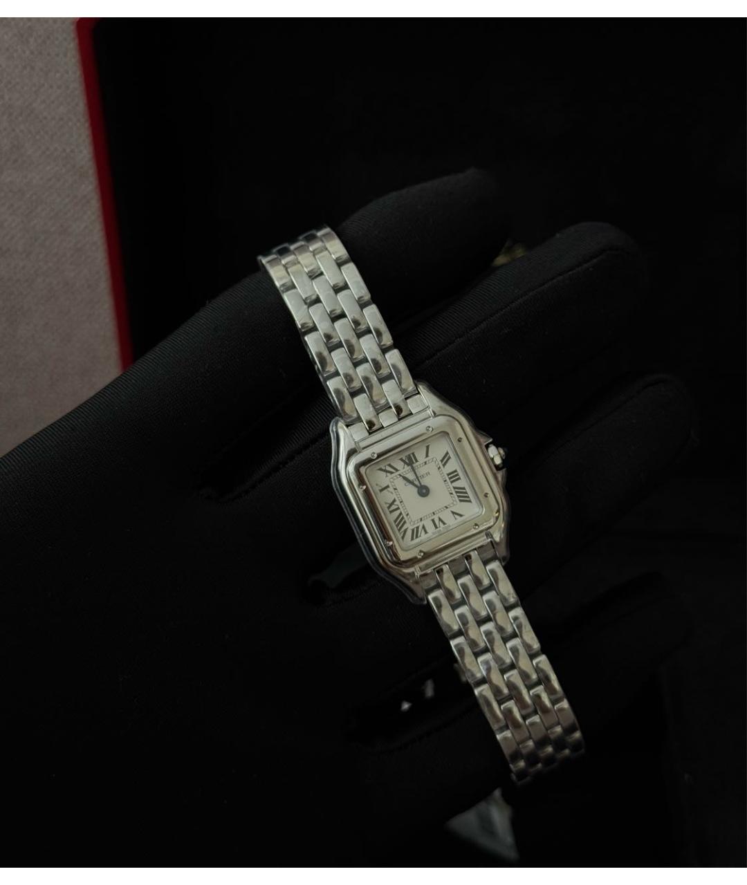 CARTIER Серебряные металлические часы, фото 3