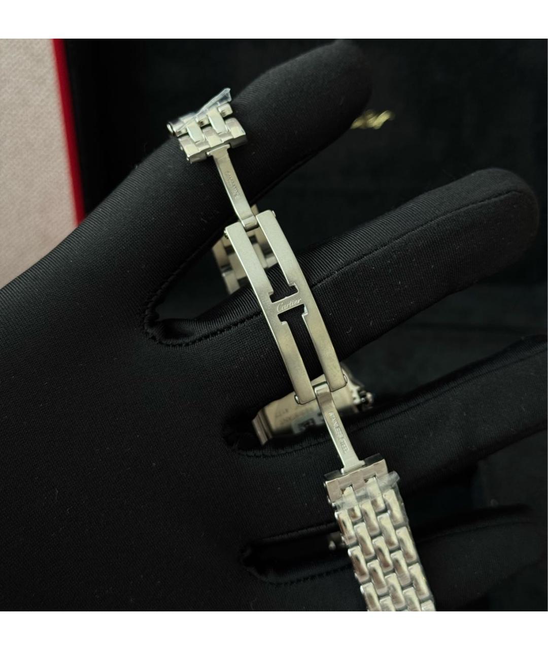 CARTIER Серебряные металлические часы, фото 5