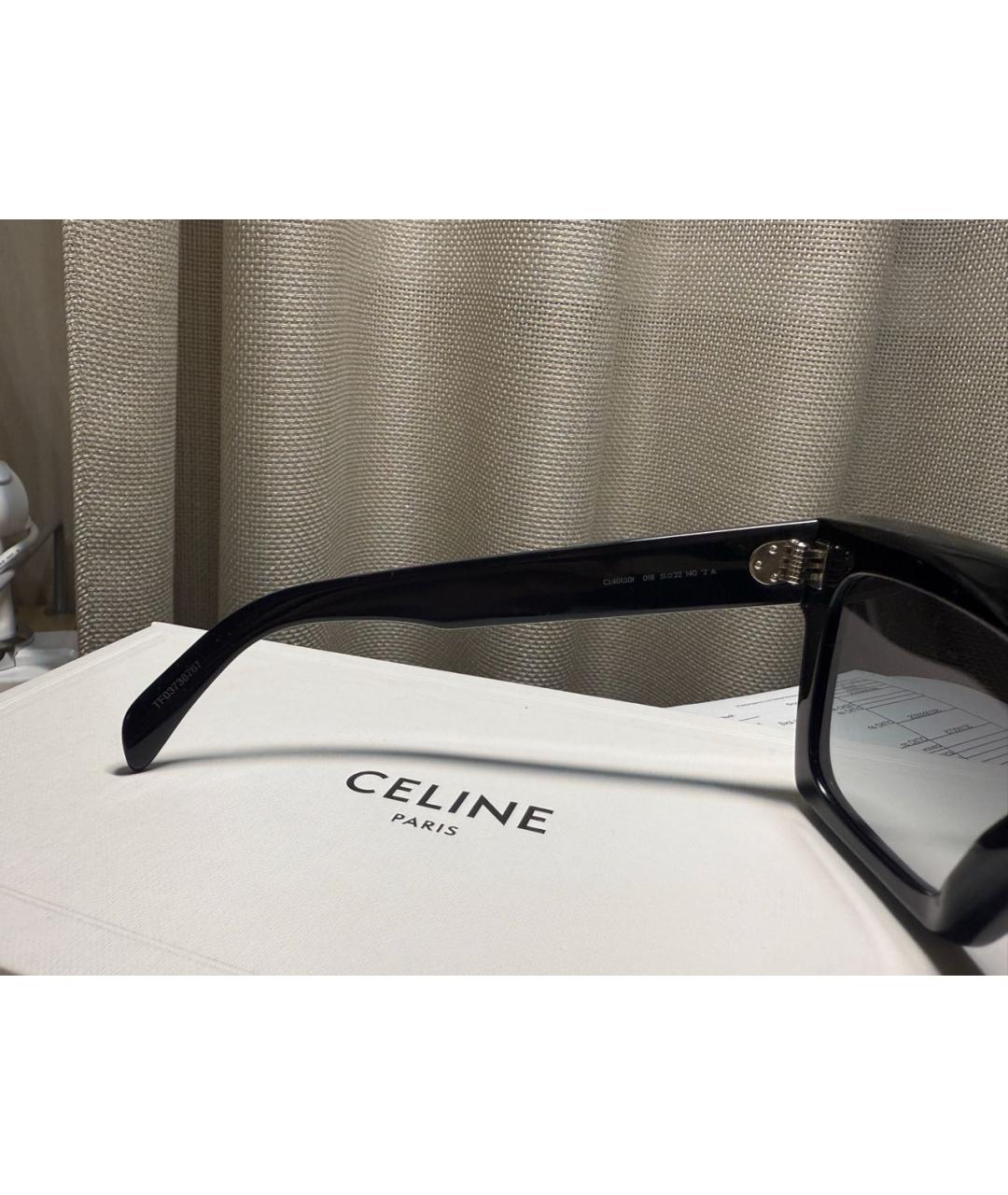 CELINE Черные солнцезащитные очки, фото 5