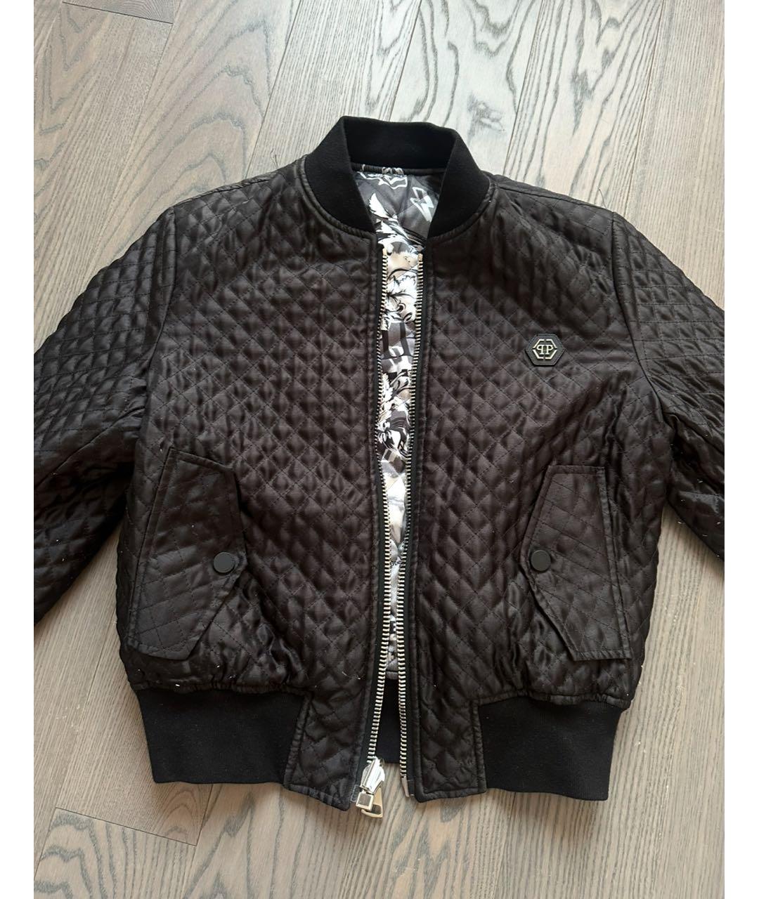 PHILIPP PLEIN Черная куртка, фото 9