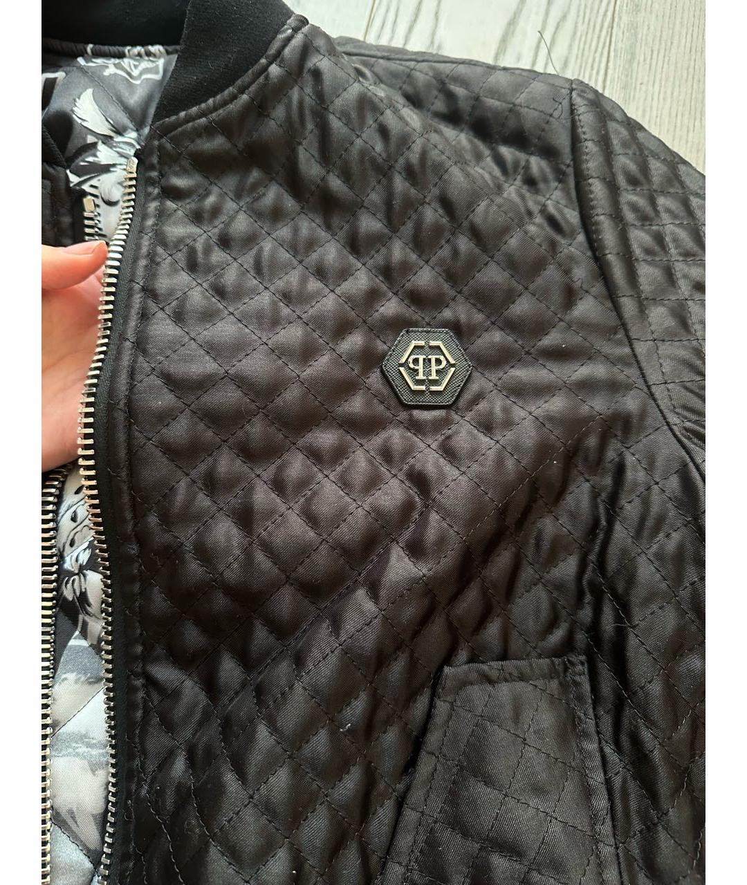 PHILIPP PLEIN Черная куртка, фото 4