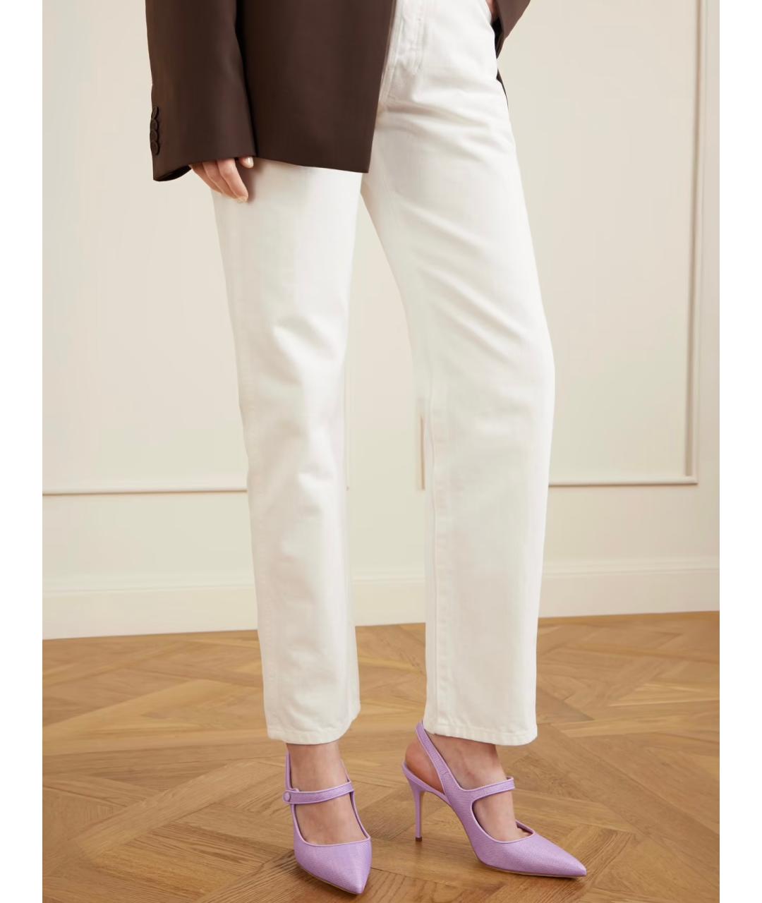 MANOLO BLAHNIK Фиолетовые туфли, фото 2