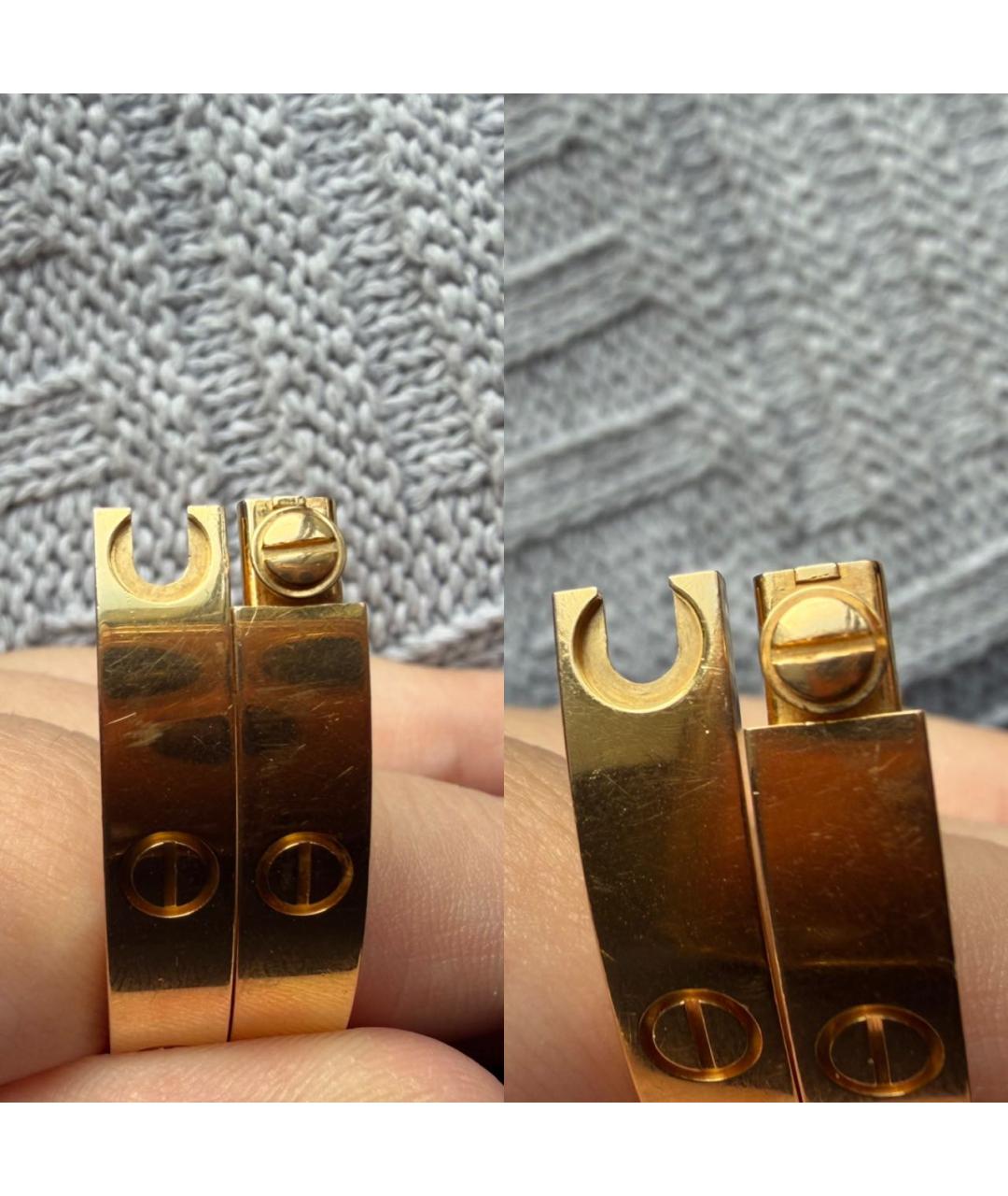 CARTIER Золотой браслет из желтого золота, фото 5