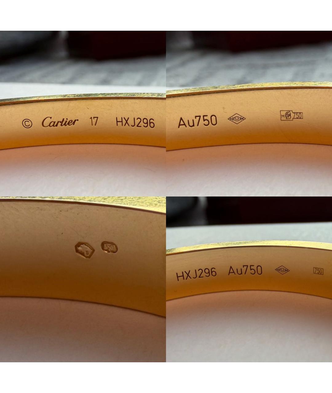 CARTIER Золотой браслет из желтого золота, фото 6