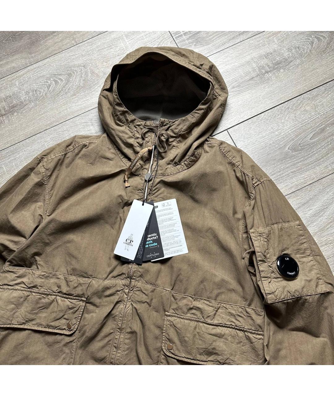 CP COMPANY Хаки хлопковая куртка, фото 2