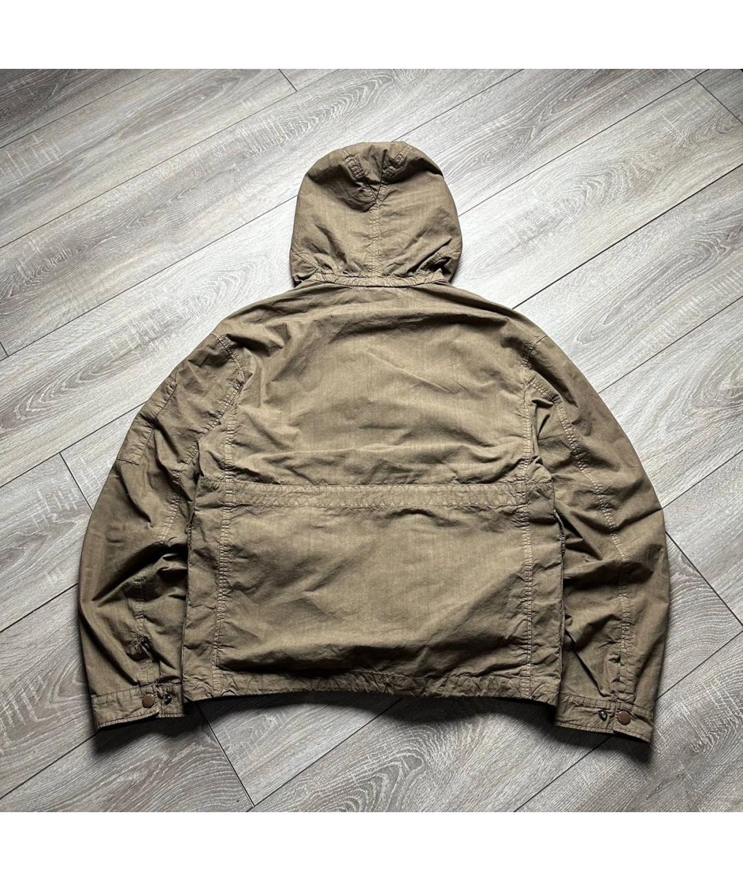 CP COMPANY Хаки хлопковая куртка, фото 4