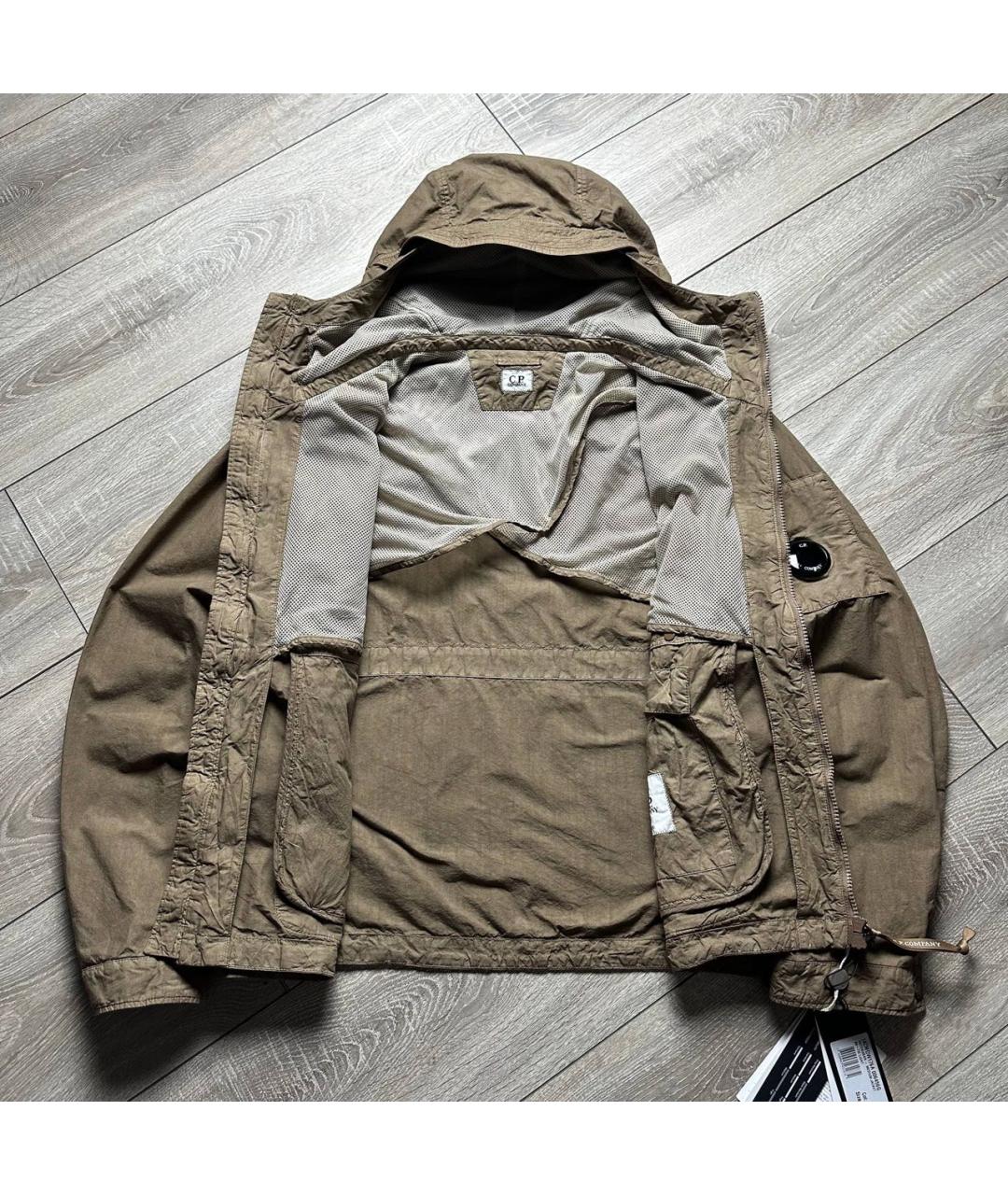 CP COMPANY Хаки хлопковая куртка, фото 5