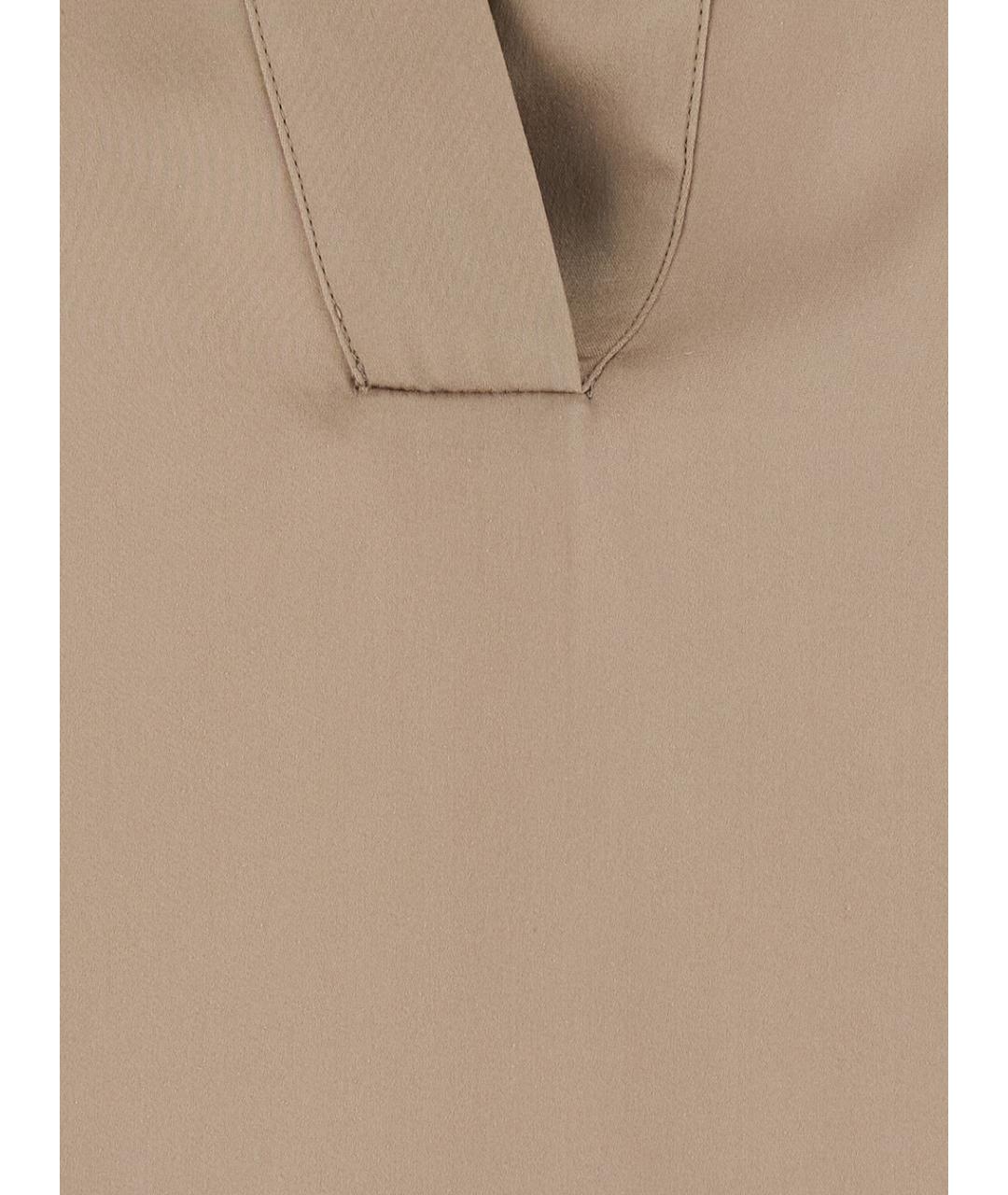 TOM FORD Бежевая шелковая рубашка, фото 3