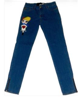 LOVE MOSCHINO Джинсы слим
