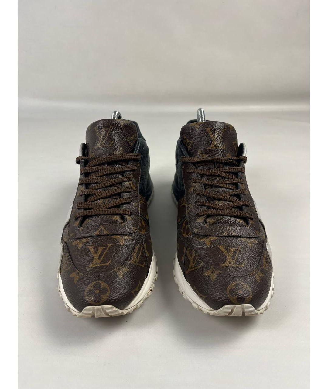 LOUIS VUITTON Кожаные низкие кроссовки / кеды, фото 3