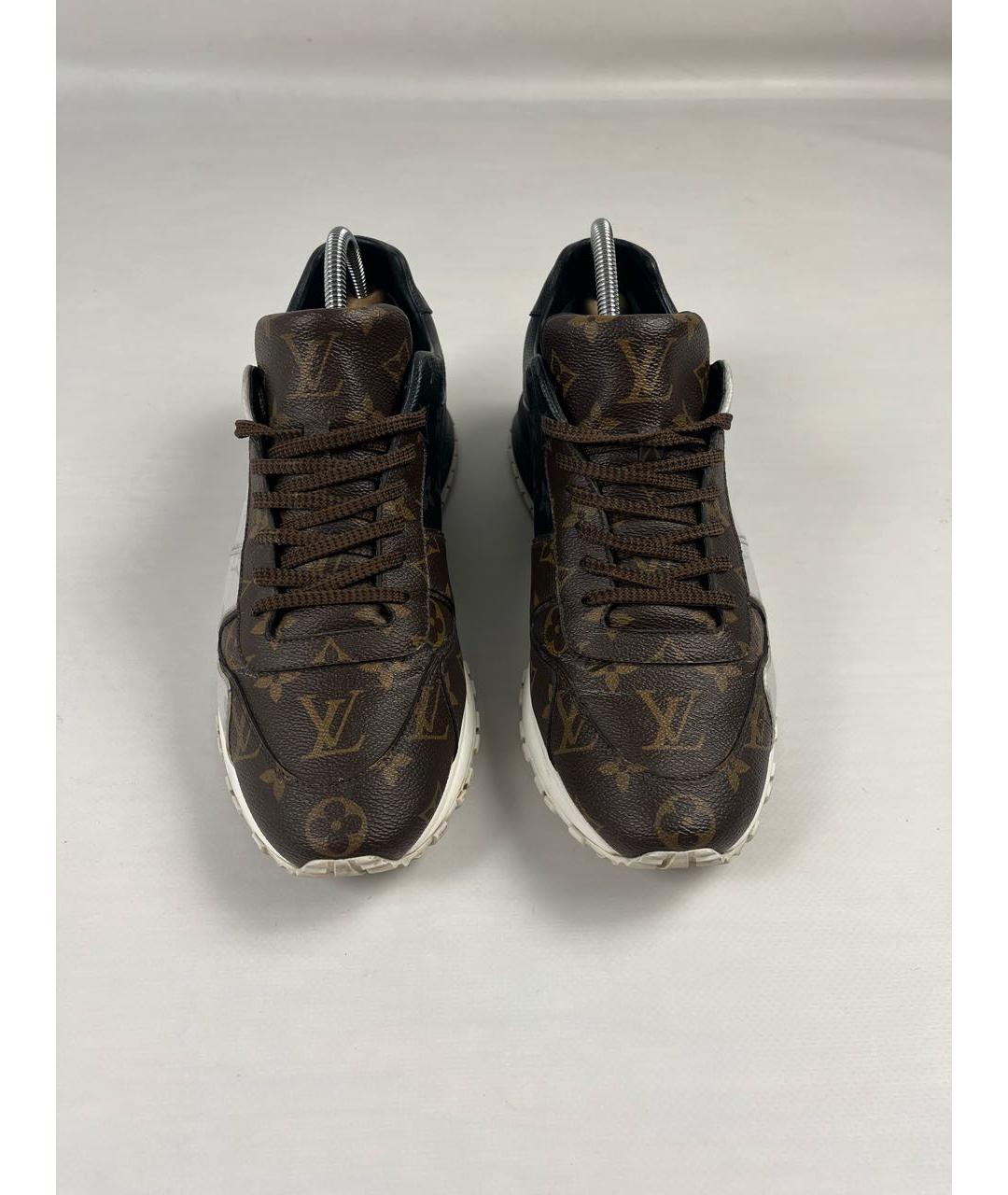 LOUIS VUITTON Кожаные низкие кроссовки / кеды, фото 2