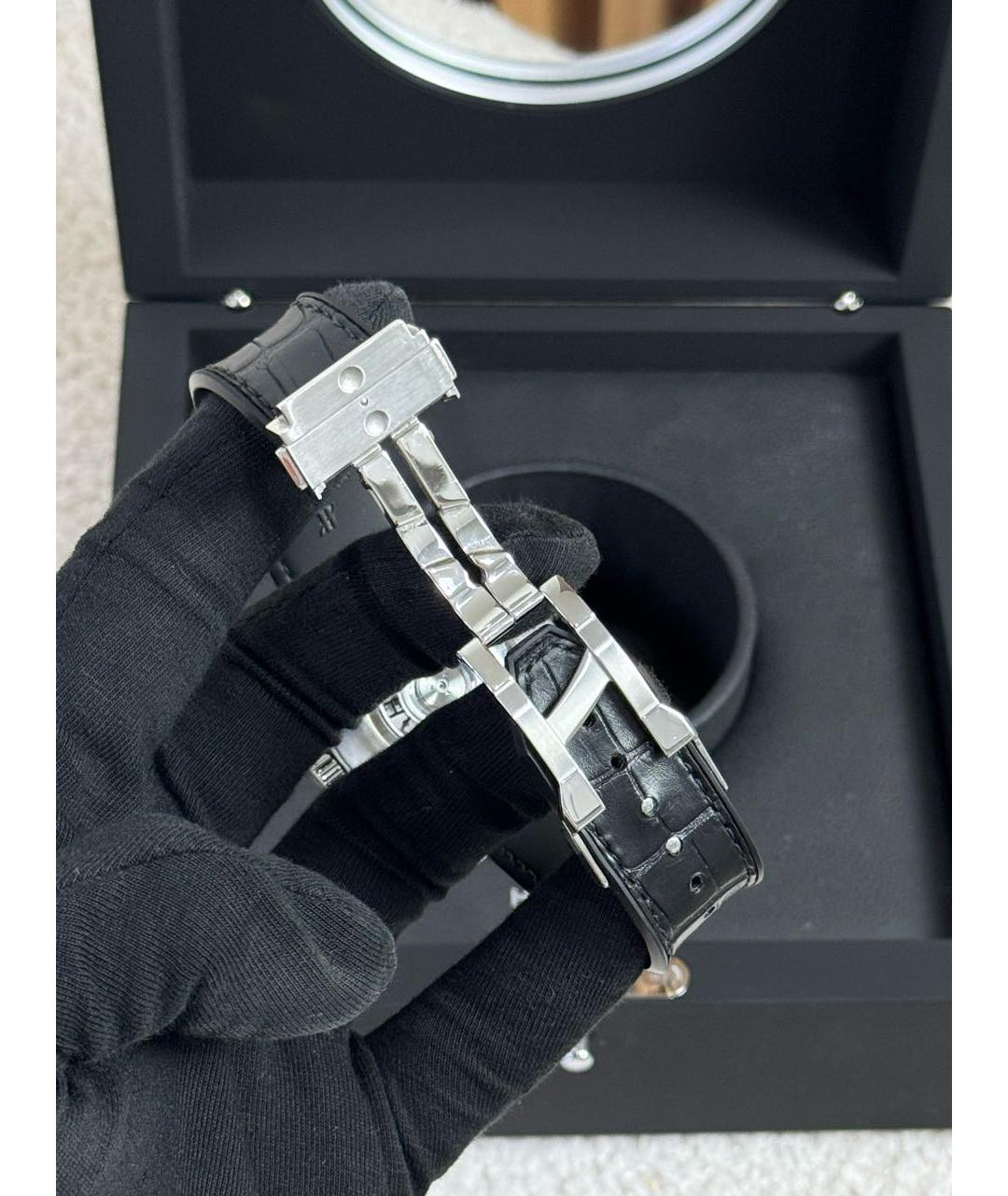 HUBLOT Черные титановые часы, фото 7
