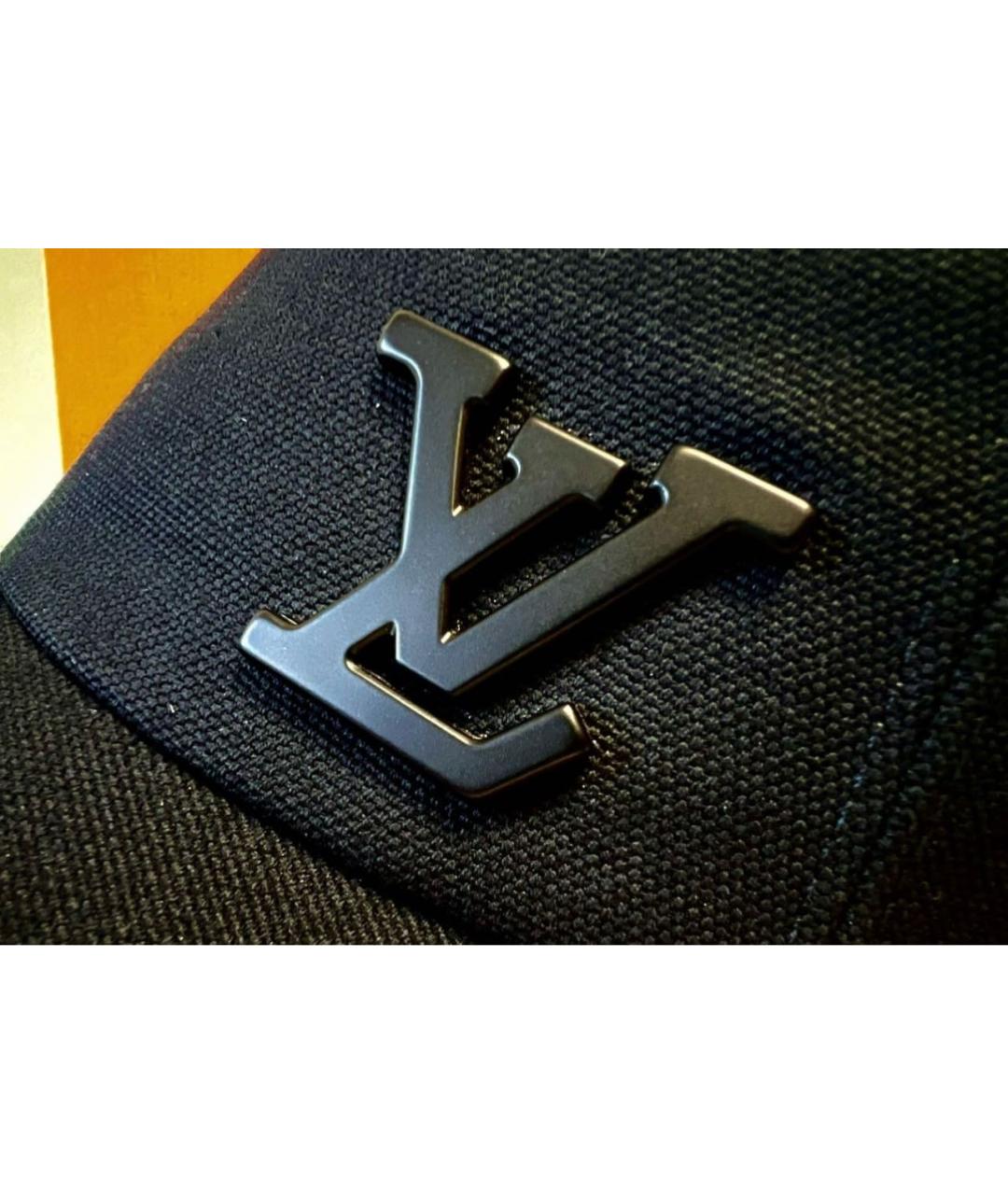 LOUIS VUITTON Черная хлопковая кепка/бейсболка, фото 5