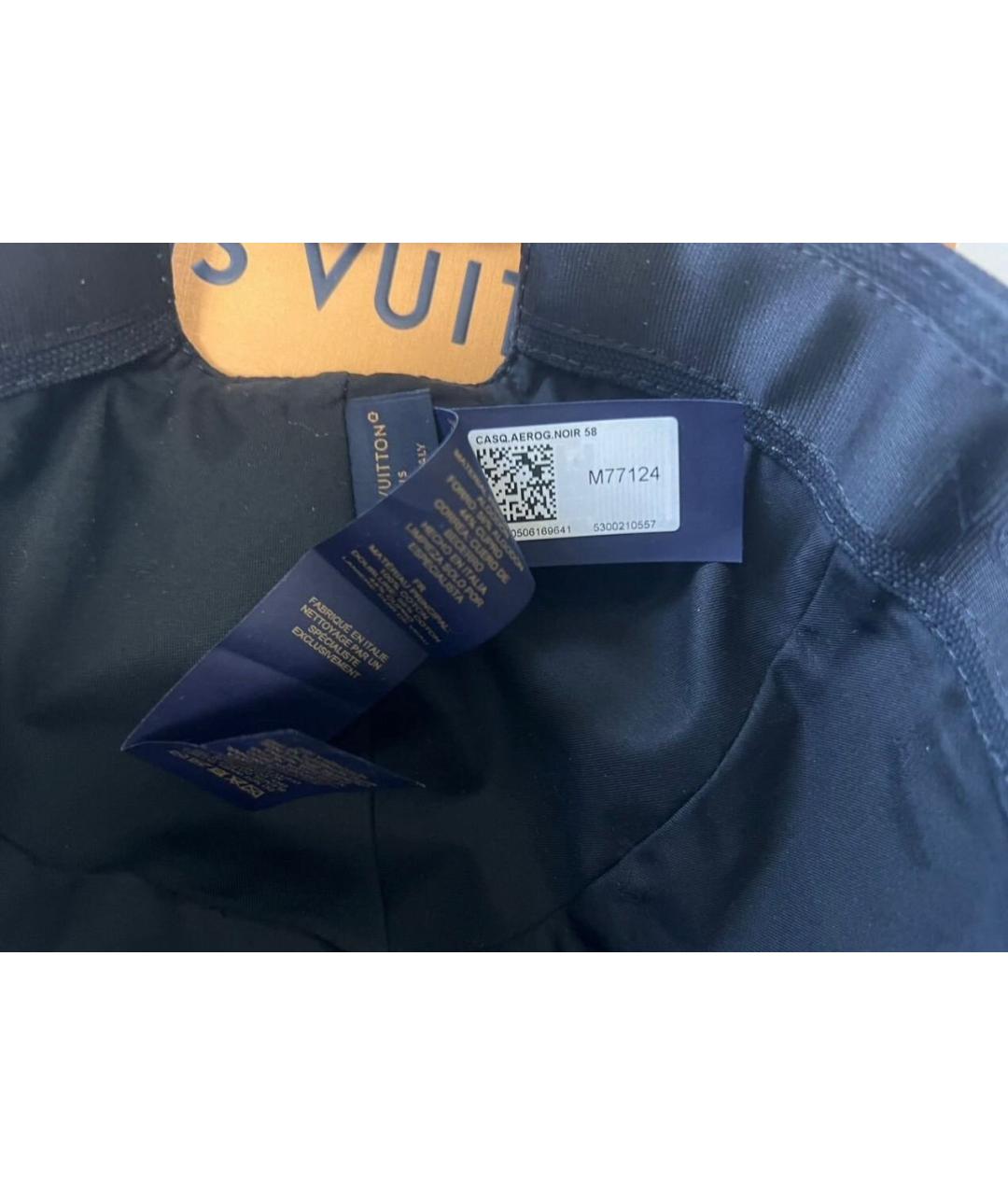 LOUIS VUITTON Черная хлопковая кепка/бейсболка, фото 4